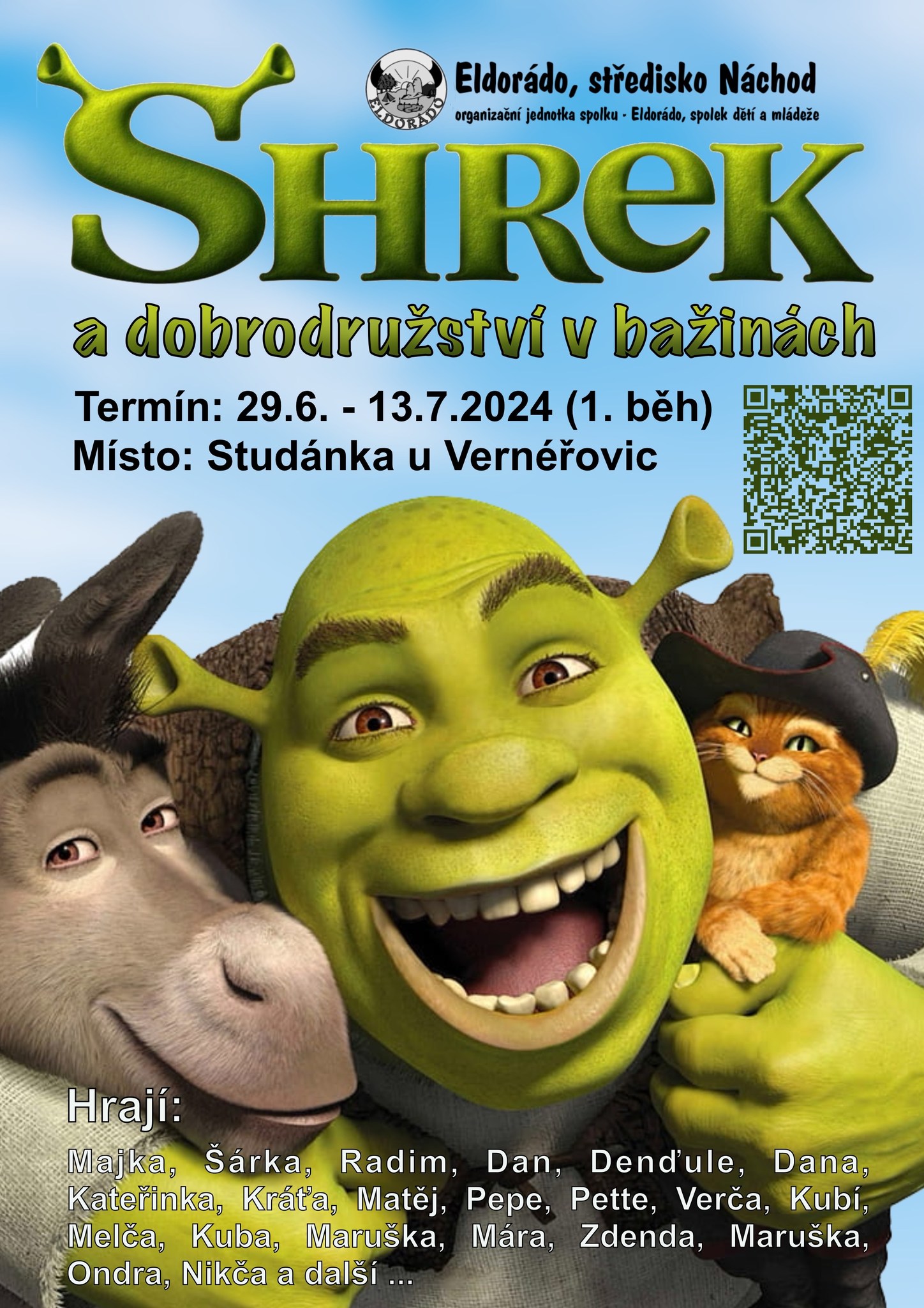 Shrek a dobrodružství v bažinách - LT Studánka 2024 - 1. běh