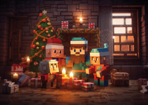 12. VvrR MINECRAFT - VÁNOČNÍ DOSTAVENÍČKO @ cukrárna Dostaveníčko DK